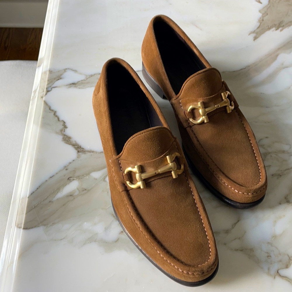 Salvatore Ferragamo Suede Men’s Loafer